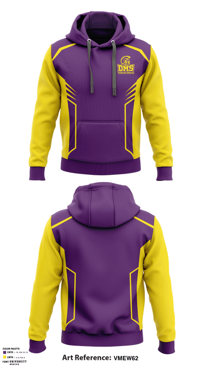 DMS Volleyball 58637394 Hoodie - 1
