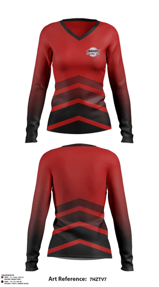 Women's Long Sleeve Vneck Shirt, Jaguars Vb Club, Men's Basketball, Teamtime, Team time, sublimation, custom sports apparel, team uniforms, spirit wear, spiritwear, sports uniforms, custom shirts, team store, custom team store, fundraiser sports, apparel fundraiser