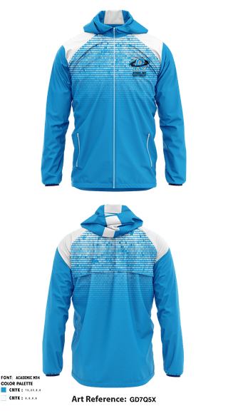 Windbreaker, Ridgeline Middle School Cross Country, Cross Country, Teamtime, Team time, sublimation, custom sports apparel, team uniforms, spirit wear, spiritwear, sports uniforms, custom shirts, team store, custom team store, fundraiser sports, apparel fundraiser