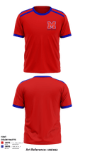 Midway High School Track 35894207 Short Sleeve Performance Shirt - 1