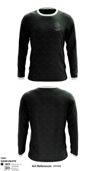 Long Sleeve Performance Shirt, Cedar Creek School Tennis, Tennis, Teamtime, Team time, sublimation, custom sports apparel, team uniforms, spirit wear, spiritwear, sports uniforms, custom shirts, team store, custom team store, fundraiser sports, apparel fundraiser