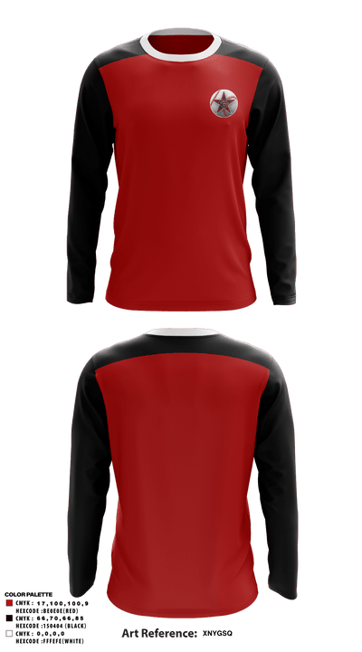 Coppell Baseball Associates 44522596 Long Sleeve Performance Shirt - 1