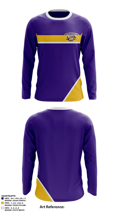Springville 74937827 Long Sleeve Performance Shirt - 1