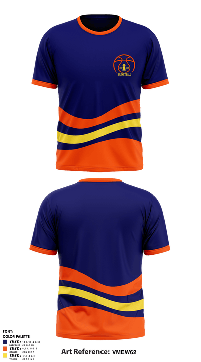 Illinois Impact Basketball 33944659 Short Sleeve Performance Shirt - 1