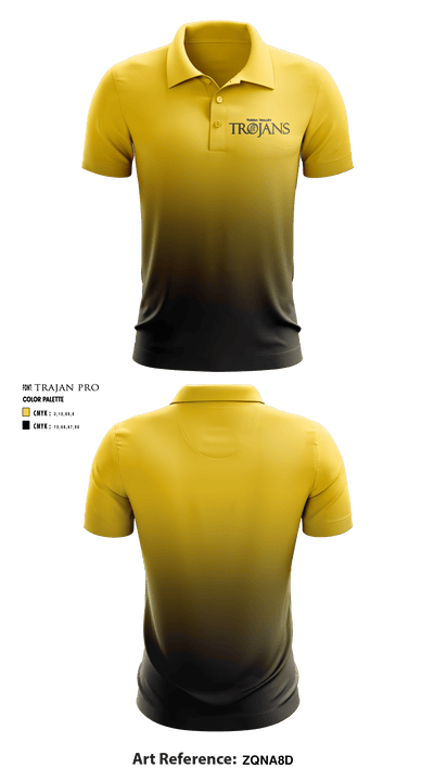 Yucca Valley High School Wrestling 24440884 Short Sleeve Performance Polo - 1