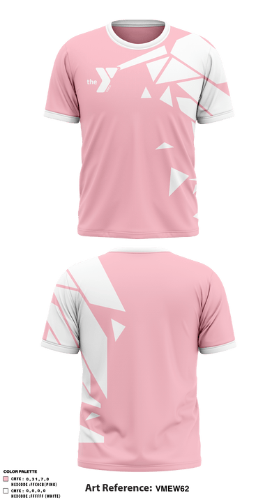 Youth Sports Henderson Family YMCA 9598694 Short Sleeve Performance Shirt - 3