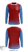 Marian Central Catholic High School Golf 2343117 Long Sleeve Performance Shirt - 1