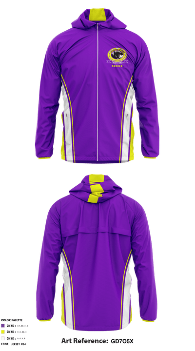 Lufkin High School Soccer 25867786 Windbreaker - 1
