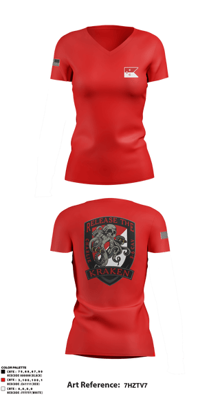 Women's Short Sleeve Vneck Shirt, , Army, Teamtime, Team time, sublimation, custom sports apparel, team uniforms, spirit wear, spiritwear, sports uniforms, custom shirts, team store, custom team store, fundraiser sports, apparel fundraiser