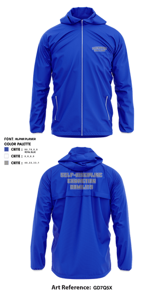 Windbreaker, The Hotchkiss School / Hotchkiss Wrestling / Bearcats, Wrestling, Teamtime, Team time, sublimation, custom sports apparel, team uniforms, spirit wear, spiritwear, sports uniforms, custom shirts, team store, custom team store, fundraiser sports, apparel fundraiser