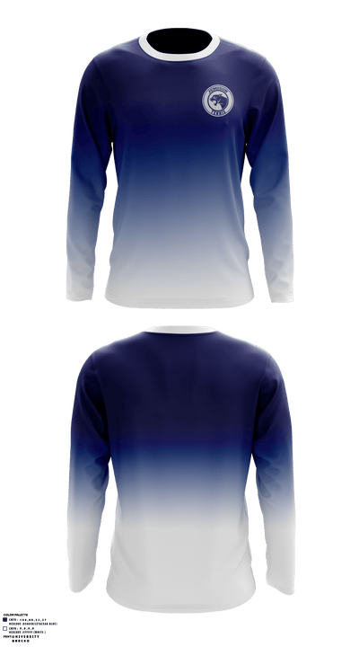 Jemison High School Tennis 98193156 Long Sleeve Performance Shirt - 1