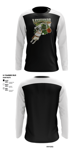 Long Sleeve Performance Shirt, SAN FRANCISCO PARNASSUS BASKETBALL, Men's Basketball, Teamtime, Team time, sublimation, custom sports apparel, team uniforms, spirit wear, spiritwear, sports uniforms, custom shirts, team store, custom team store, fundraiser sports, apparel fundraiser