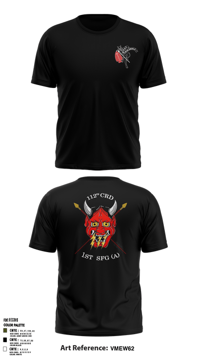 112th CRD 42779260 Short Sleeve Performance Shirt - 6