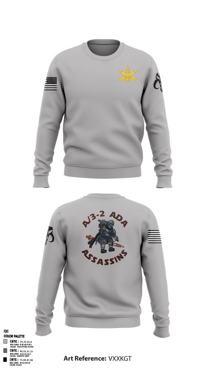 A/3-2 ADA 39391008 Crew Neck Sweatshirt - 1
