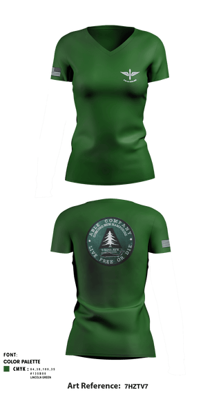 Women's Short Sleeve Vneck Shirt, , Army, Teamtime, Team time, sublimation, custom sports apparel, team uniforms, spirit wear, spiritwear, sports uniforms, custom shirts, team store, custom team store, fundraiser sports, apparel fundraiser