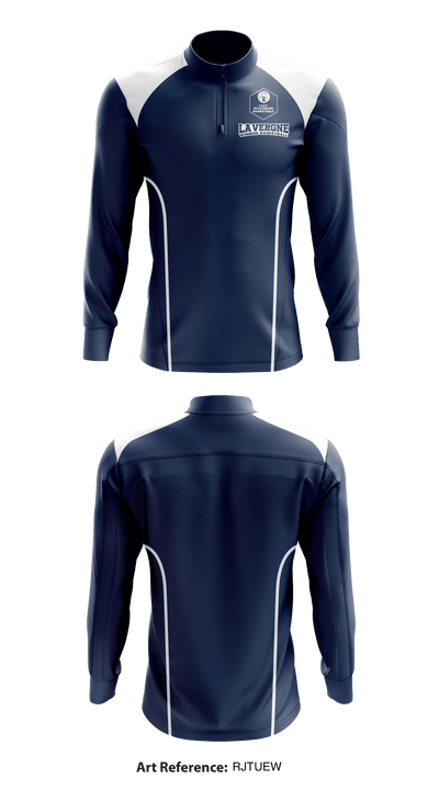 La Vergne High School Basketball 45718116 Quarter Zip Jacket - 1