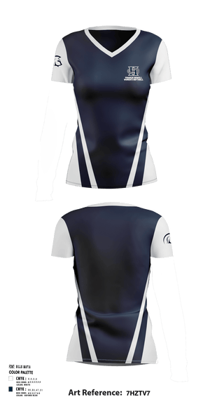 Women's Short Sleeve Vneck Shirt, Francis Howell Central High School Softball, Softball, Teamtime, Team time, sublimation, custom sports apparel, team uniforms, spirit wear, spiritwear, sports uniforms, custom shirts, team store, custom team store, fundraiser sports, apparel fundraiser