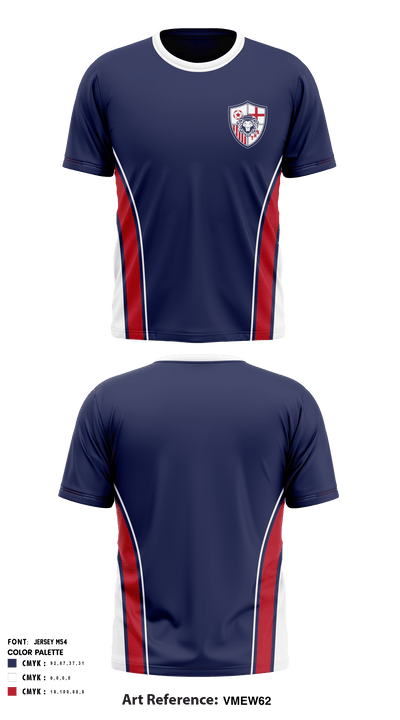Taylor High School Soccer 60296275 Short Sleeve Performance Shirt - 1