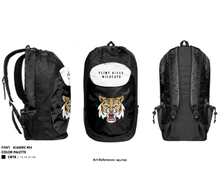Gear Bag, Flint River Wildcats, Men's Basketball, Teamtime, Team time, sublimation, custom sports apparel, team uniforms, spirit wear, spiritwear, sports uniforms, custom shirts, team store, custom team store, fundraiser sports, apparel fundraiser