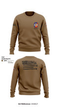 732nd 5-113 FA B Battery MST 32586905 Crew Neck Sweatshirt - 3