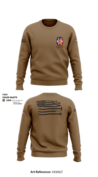 Crew Neck Sweatshirt, , National Guard, Teamtime, Team time, sublimation, custom sports apparel, team uniforms, spirit wear, spiritwear, sports uniforms, custom shirts, team store, custom team store, fundraiser sports, apparel fundraiser