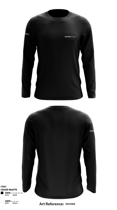 Textron Systems 41618701 Long Sleeve Performance Shirt - 3