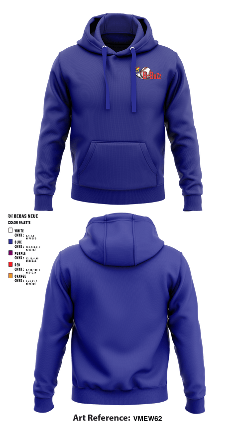 Hoodie, B Buzz Baseball League, Baseball, Teamtime, Team time, sublimation, custom sports apparel, team uniforms, spirit wear, spiritwear, sports uniforms, custom shirts, team store, custom team store, fundraiser sports, apparel fundraiser