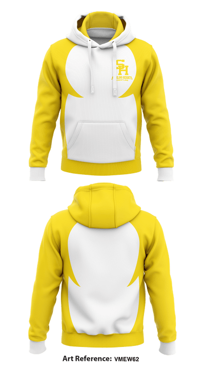 Sterling Heights High School Wrestling 39870175 Hoodie - 1