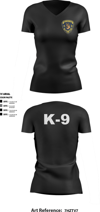 Women's Short Sleeve Vneck Shirt, , Police, Teamtime, Team time, sublimation, custom sports apparel, team uniforms, spirit wear, spiritwear, sports uniforms, custom shirts, team store, custom team store, fundraiser sports, apparel fundraiser