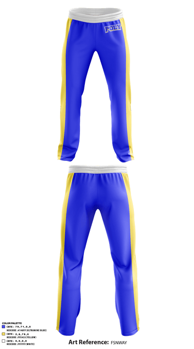 Poly High School 95418148 Sweatpants - 1