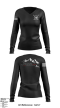 Apache 92851874 Women's Long Sleeve V-neck Shirt - 1
