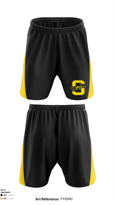 Solanco Midget Football Association 19293177 Athletic Shorts With Pockets - 1