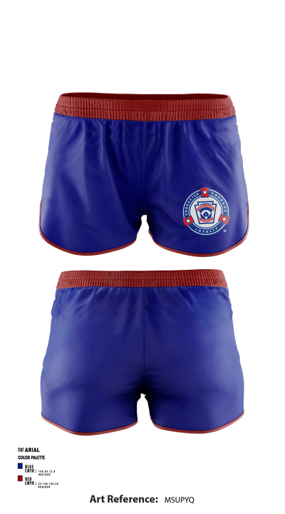 Newport Little League 56400248 Women's Shorts - 1