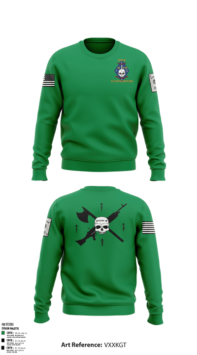 Gunfighters 67684363 Crew Neck Sweatshirt - 1