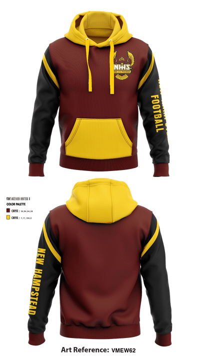 New Hampstead Football 7259461 Hoodie - 1