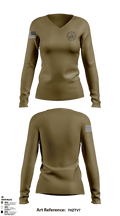 The Holler Farm 42247494 Women's Long Sleeve V-neck Shirt - 1