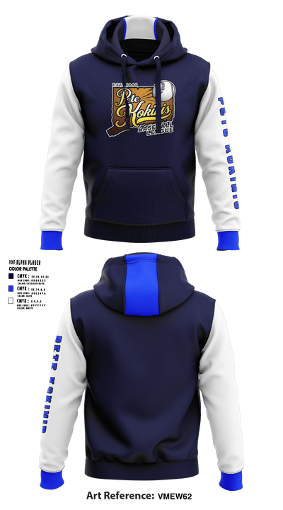 pete kokinis baseball league 25310261 Hoodie - 1