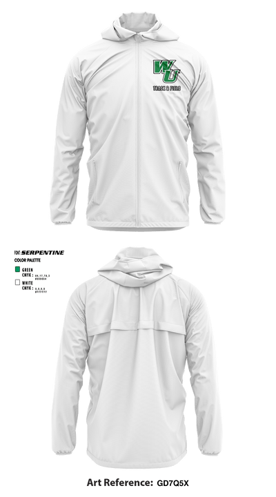 Wilmington University Track 37638015 Windbreaker - 7
