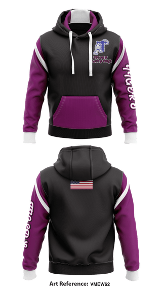 Tigers Track & Field 25554336 Hoodie - 1