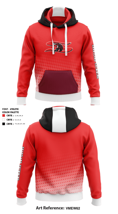 Sharyland High School Swimming 27265437 Hoodie - 1