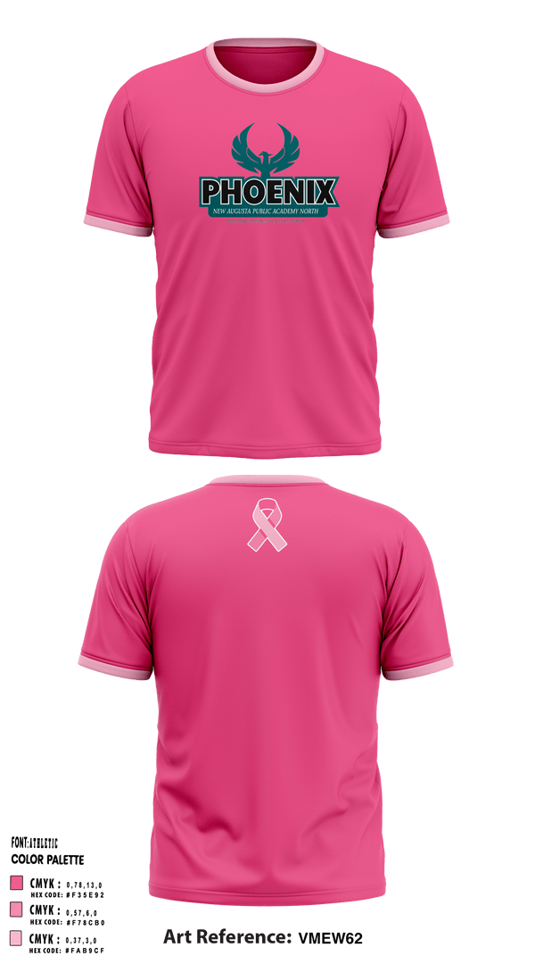 Short Sleeve Performance Shirt, New Augusta Public Academy North Middle School, School Spirit Store, Teamtime, Team time, sublimation, custom sports apparel, team uniforms, spirit wear, spiritwear, sports uniforms, custom shirts, team store, custom team store, fundraiser sports, apparel fundraiser