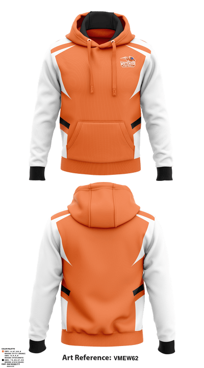 Whiteaker Middle School Football 48944477 Hoodie - 1