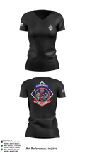 Joker Company 2/501 PIR 76292379 Women's Short Sleeve V-neck Shirt - 1