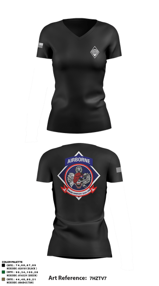 Women's Short Sleeve Vneck Shirt, , Army, Teamtime, Team time, sublimation, custom sports apparel, team uniforms, spirit wear, spiritwear, sports uniforms, custom shirts, team store, custom team store, fundraiser sports, apparel fundraiser