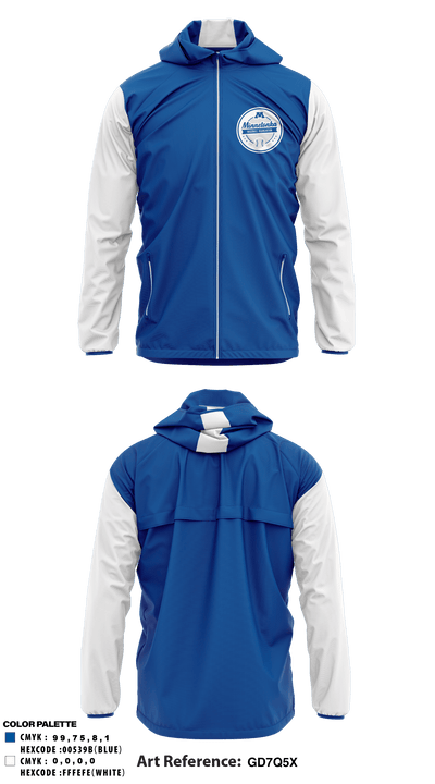 Minnetonka Baseball Association 72340838 Windbreaker - 1