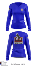 178th EN BN 26721135 Women's Long Sleeve V-neck Shirt - 9