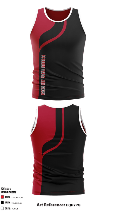 Shannon track and field 62447913 Men's Track Singlet - 4