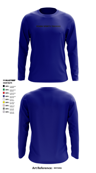 Long Sleeve Performance Shirt, Venom Sports Training, Men's Basketball, Teamtime, Team time, sublimation, custom sports apparel, team uniforms, spirit wear, spiritwear, sports uniforms, custom shirts, team store, custom team store, fundraiser sports, apparel fundraiser
