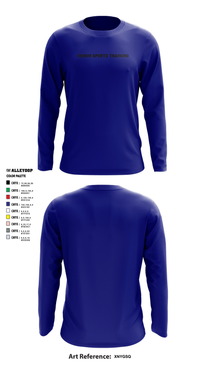 Venom Sports Training 59845358 Long Sleeve Performance Shirt - 4