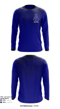 Auburn High School Cross Country 52612007 Long Sleeve Performance Shirt - 1